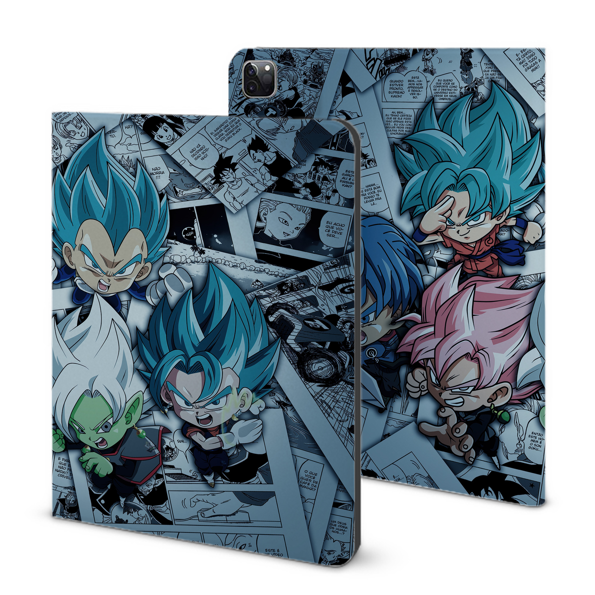 （画像用） ドラゴンボール DRAGON BALL IPad ケース ブック型 PUレザー TPU 耐衝撃 軽量 薄型 ペン収納なし 全面保護 IPad 各モデル対応